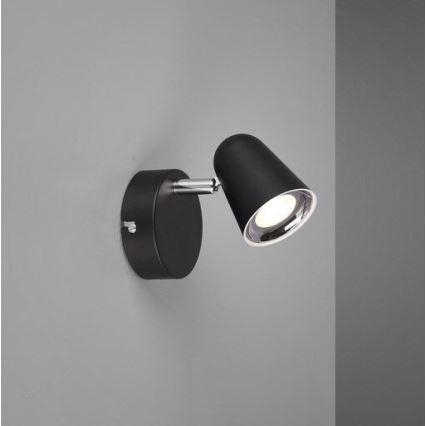 Trio - LED Стенен спот TOULOUSE LED/3,5W/230V черен