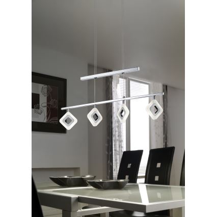 Trio - LED Висящ полилей PARADOX 4xLED/4,3W/230V