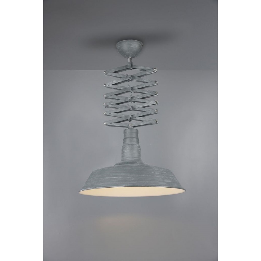 Trio - Телескопичен полилей DETROIT 1xE27/42W/230V