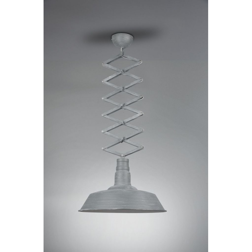 Trio - Телескопичен полилей DETROIT 1xE27/42W/230V