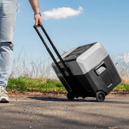 Туристически хладилник с LCD дисплей 40 l 230V/12V/24V черен