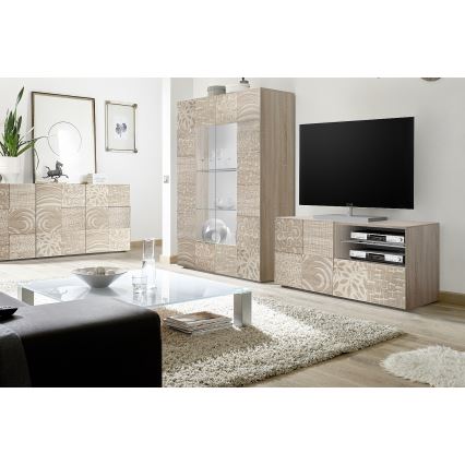 ТВ шкаф ARIA, дъб Сонома