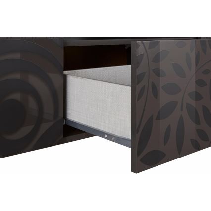 ТВ шкаф ARIA в цвят антрацит