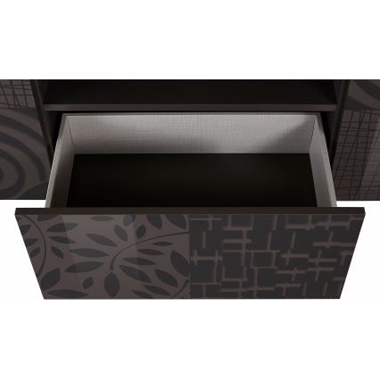 ТВ шкаф ARIA в цвят антрацит