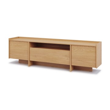ТВ шкаф KEMI 197x57 cm дъб Кремона