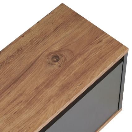 ТВ шкаф KREDE 160 x 30 см антрацит/бор