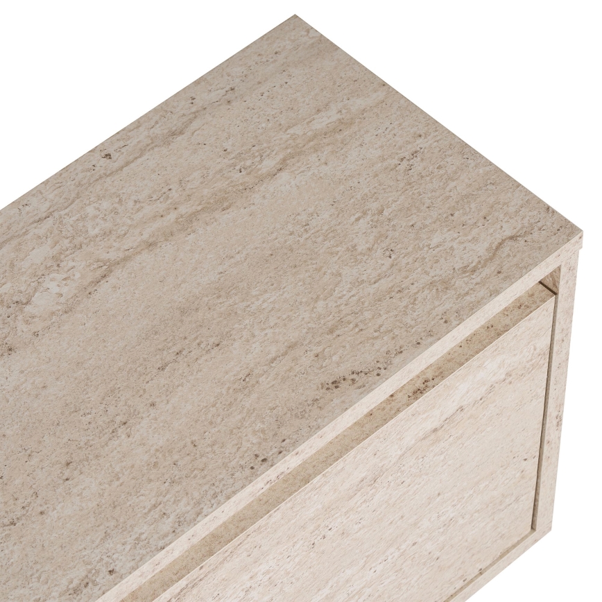 ТВ шкаф KREDE 160x30 см бежов