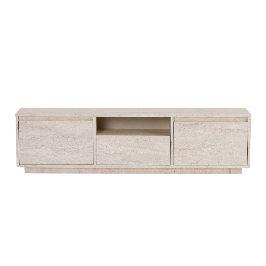 ТВ шкаф KREDE 160x30 см бежов