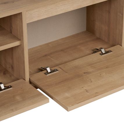 ТВ шкаф KREDE 160x30 см дъб