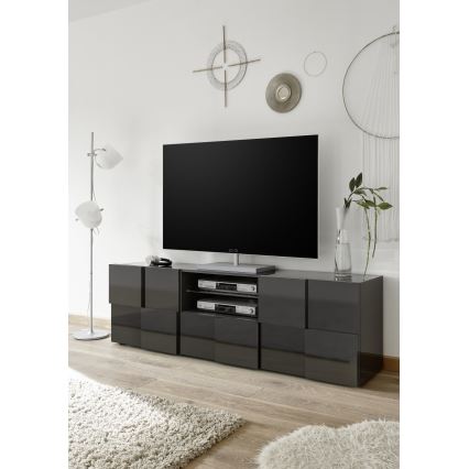 ТВ шкаф SERIAN антрацит