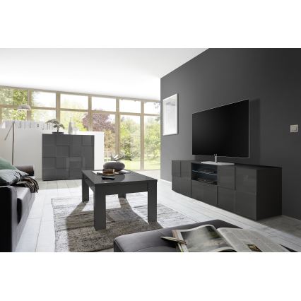 ТВ шкаф SERIAN антрацит