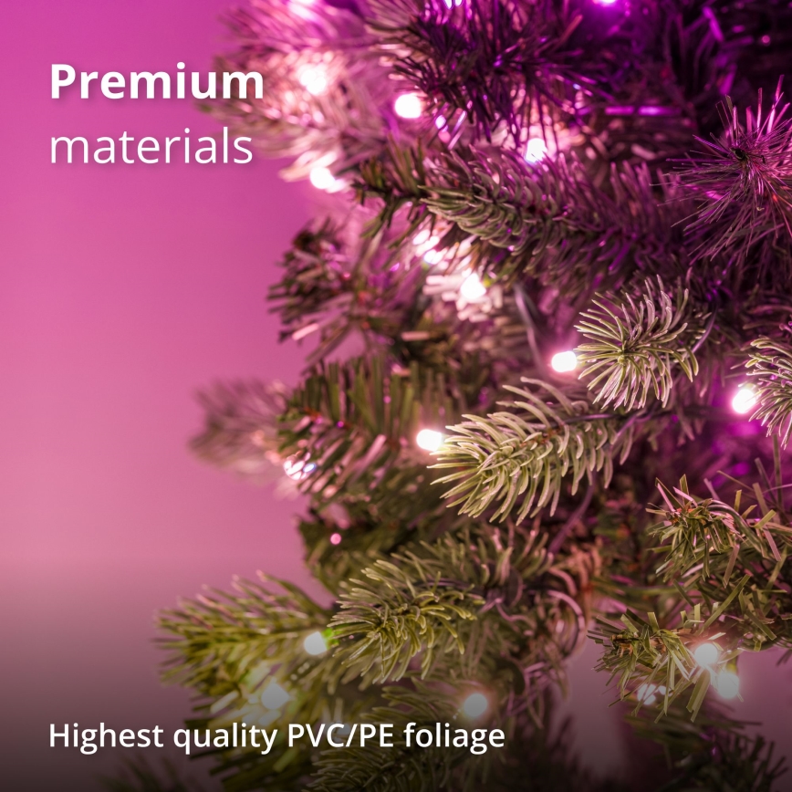 Twinkly - LED RGB Димируем Коледен венец 50xLED Ø 60 см Wi-Fi