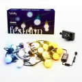 Twinkly - LED Димируем екстериорен декоративни лампички FESTOON 20xLED 14 м IP44 Wi-Fi