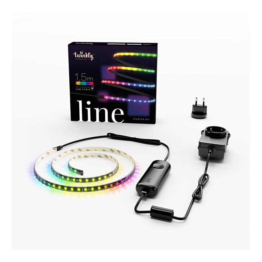 Twinkly - LED RGB Димируема лента LINE 100xLED 1,5 м Wi-Fi