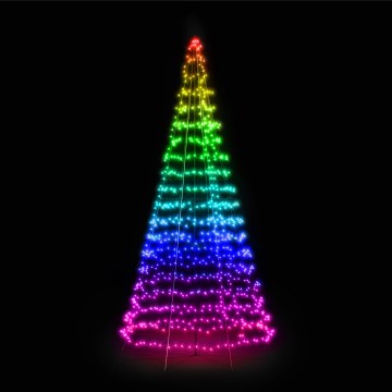Twinkly - LED RGBW Димируемо външно коледно дърво LIGHT TREE 1000xLED 6 m IP44 Wi-Fi