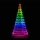Twinkly - LED RGBW Димируемо външно коледно дърво LIGHT TREE 1000xLED 6 m IP44 Wi-Fi