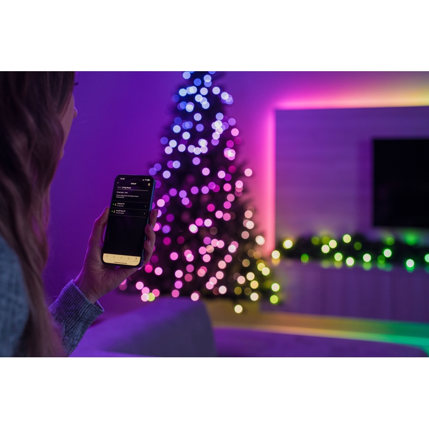 Twinkly - LED RGBW димируемо коледно дърво TREE 435xLED 2,1 m Wi-Fi