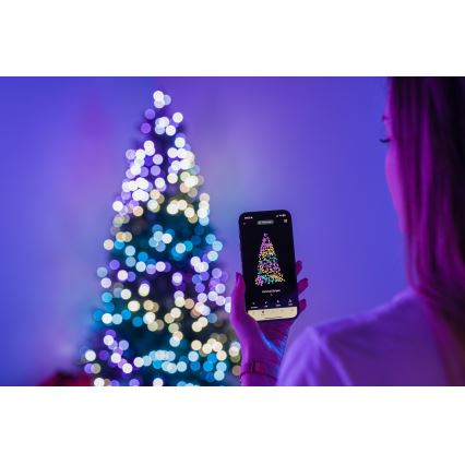 Twinkly - LED RGBW димируемо коледно дърво TREE 435xLED 2,1 m Wi-Fi