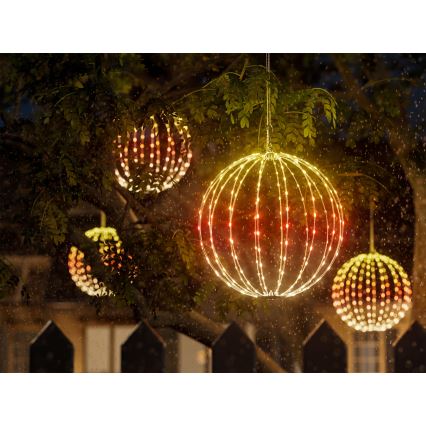 Twinkly - LED RGBW димируема външна декорация SPHERE 210xLED IP44 Wi-Fi