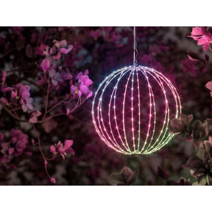 Twinkly - LED RGBW димируема външна декорация SPHERE 210xLED IP44 Wi-Fi