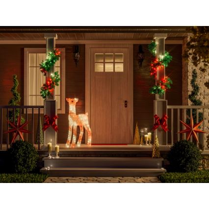 Twinkly - LED RGBW с регулируема яркост външен коледен елен REINGEERS 200xLED IP44 Wi-Fi