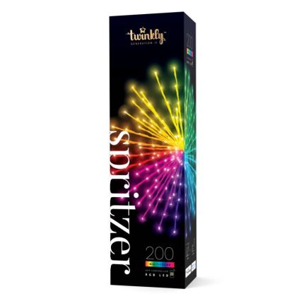Twinkly - LED RGB Димируем екстериорен коледна звезда SPRITZER 200xLED IP44 Wi-Fi