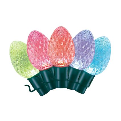 Twinkly - LED RGB Димируем екстериорен коледни лампички FACETED 40xLED 14,5 м IP44 Wi-Fi
