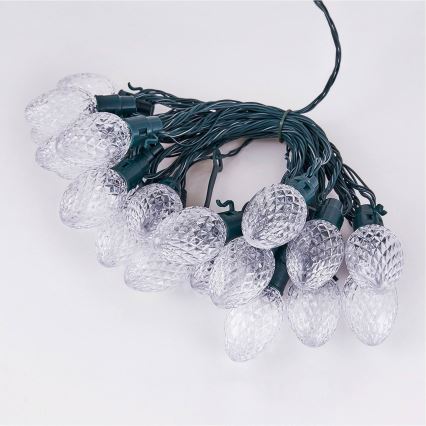 Twinkly - LED RGB Димируем екстериорен коледни лампички FACETED 80xLED 26,5 м IP44 Wi-Fi