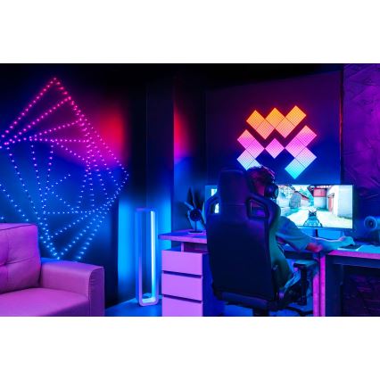 Twinkly - LED RGB Димируем коледен гирлянда DOTS 60xLED 7 м USB Wi-Fi