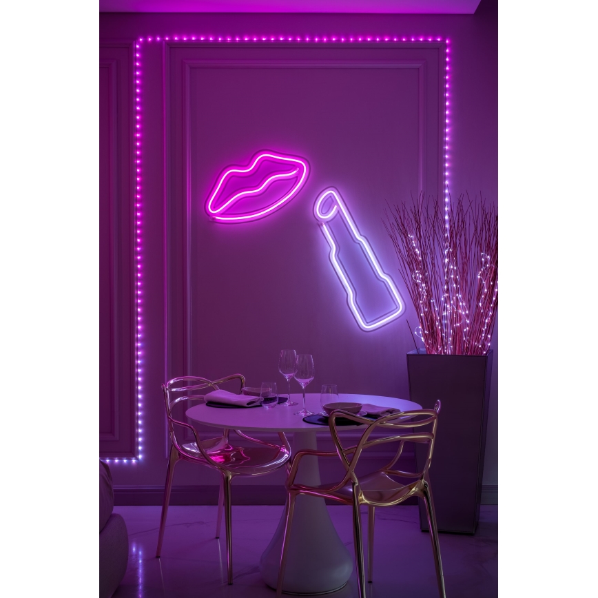 Twinkly - LED RGB Димируем коледен гирлянда DOTS 60xLED 7 м USB Wi-Fi
