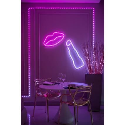 Twinkly - LED RGB димируема коледна гирлянда DOTS 60xLED 7 m USB Wi-Fi