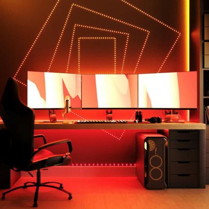 Twinkly - LED RGB Екстериорен димируема лента DOTS 200xLED 10 м IP44 WiFi