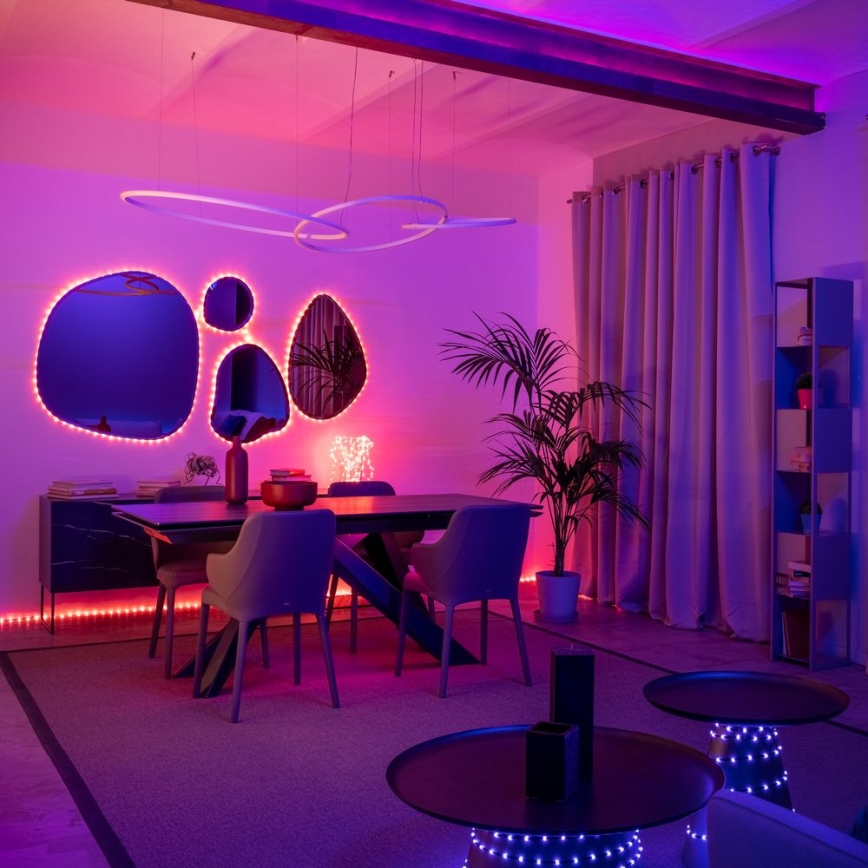 Twinkly - LED RGB Екстериорен димируема лента DOTS 400xLED 20 м IP44 Wi-Fi