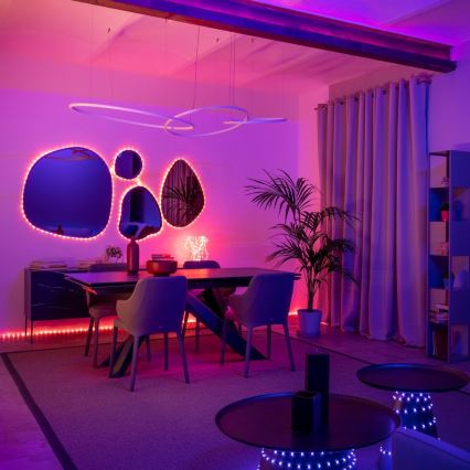 Twinkly - LED RGB Екстериорен димируема лента DOTS 400xLED 20 м IP44 Wi-Fi