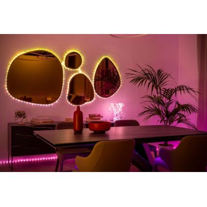 Twinkly - LED RGB Екстериорен димируема лента DOTS 400xLED 20 м IP44 Wi-Fi
