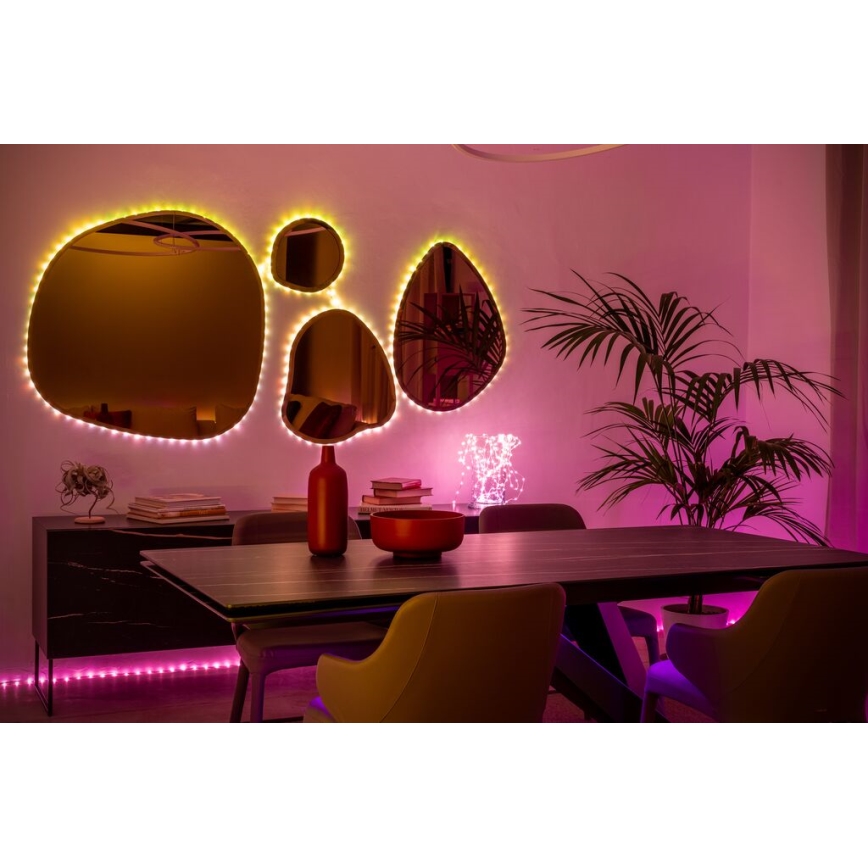 Twinkly - LED RGB Екстериорен димируема лента DOTS 400xLED 20 м IP44 Wi-Fi