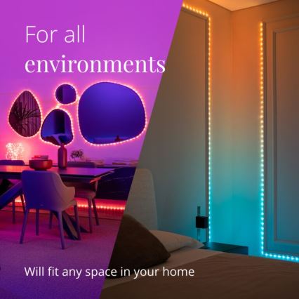 Twinkly - LED RGB Екстериорен димируема лента DOTS 400xLED 20 м IP44 Wi-Fi