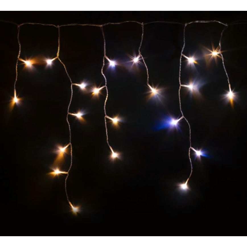 Twinkly - LED Димируем екстериорен Коледна завеса ICICLE 190xLED 11,5 м IP44 Wi-Fi