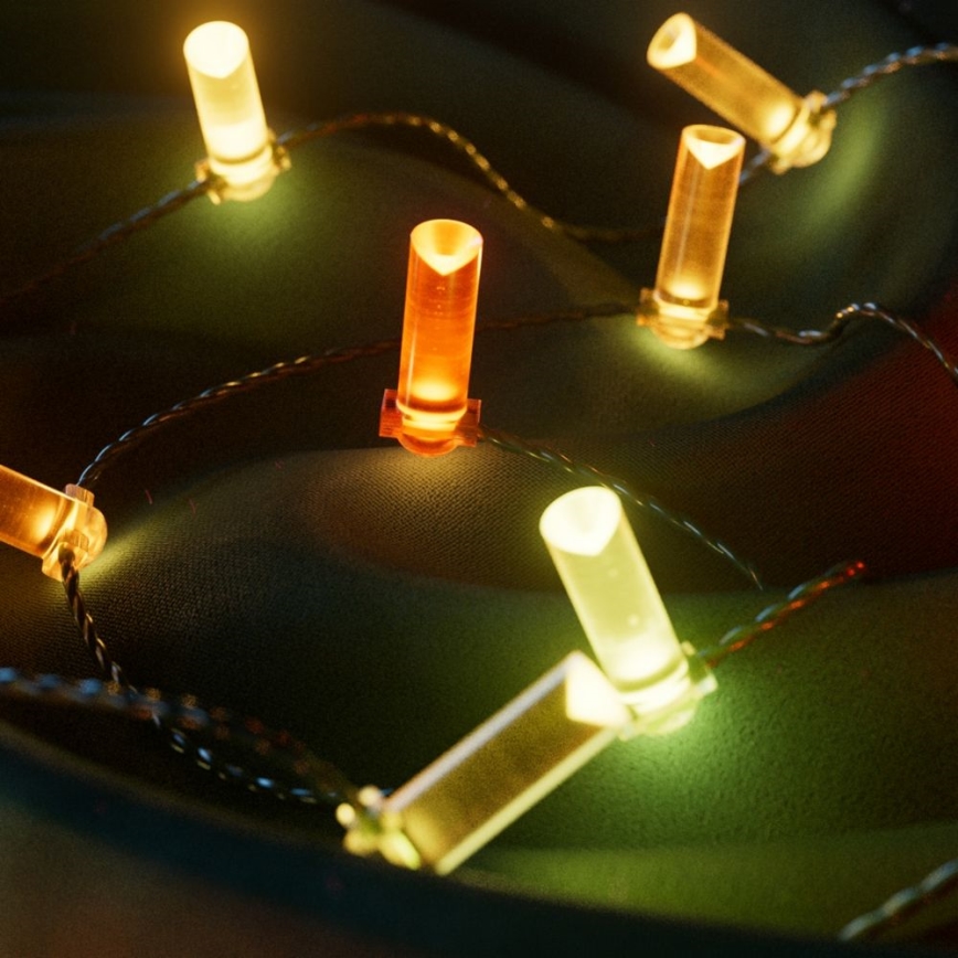 Twinkly - LED RGB гирлянд CANDIES с възможност за затъмняване, 200xLED, 14 м, USB, Wi-Fi