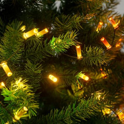 Twinkly - LED RGB Димируем коледни лампички CANDIES 200xLED 14 м USB Wi-Fi
