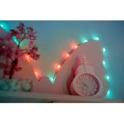 Twinkly - LED RGB Димируем коледни лампички CANDIES 200xLED 14 м USB Wi-Fi
