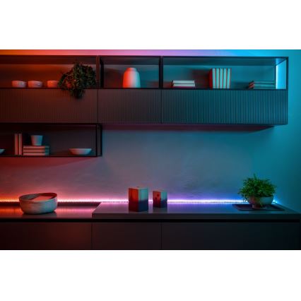 Twinkly - LED RGB Разширение димируема лента LINE 100xLED 1,5 м Wi-Fi