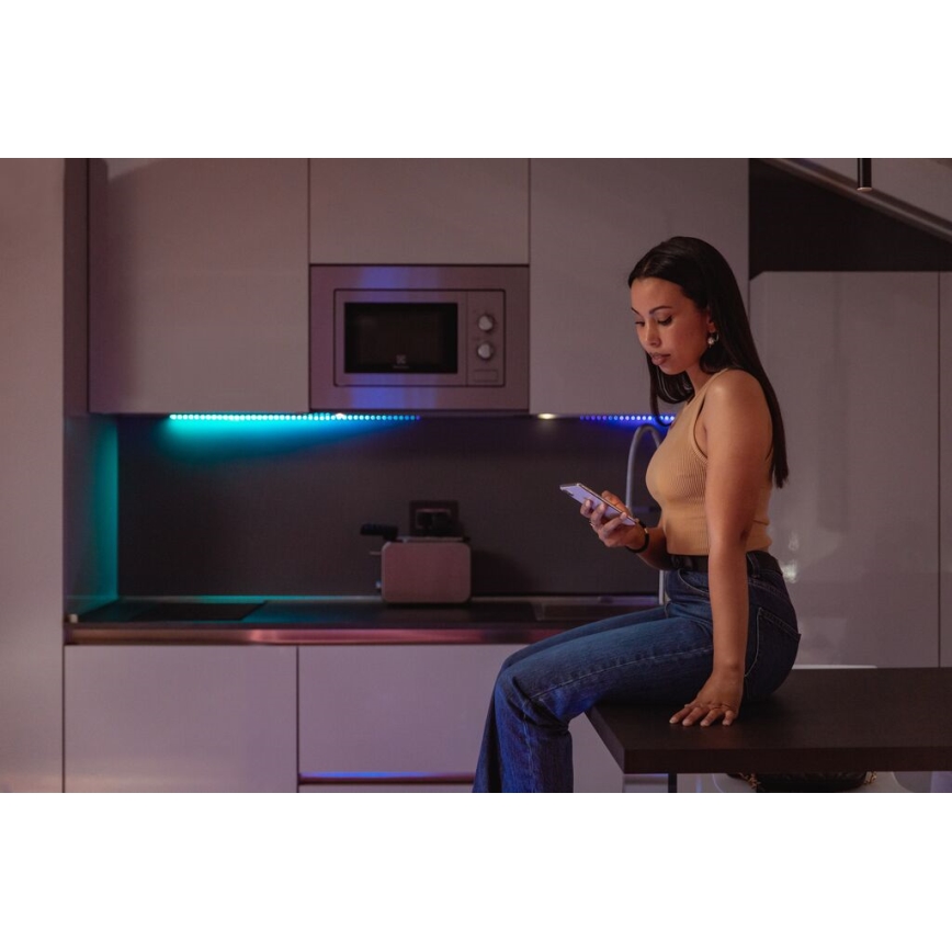 Twinkly - LED RGB Димируема лента LINE 100xLED 1,5 м Wi-Fi