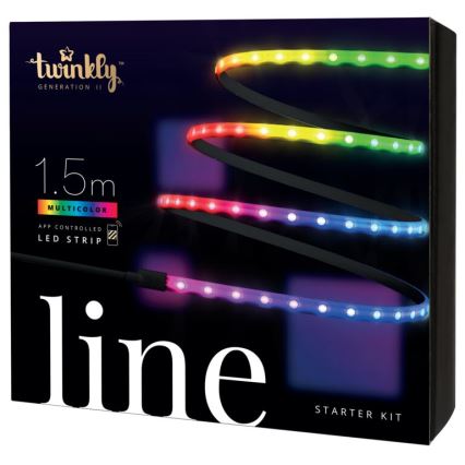 Twinkly - LED RGB Димируема лента LINE 100xLED 1,5 м Wi-Fi