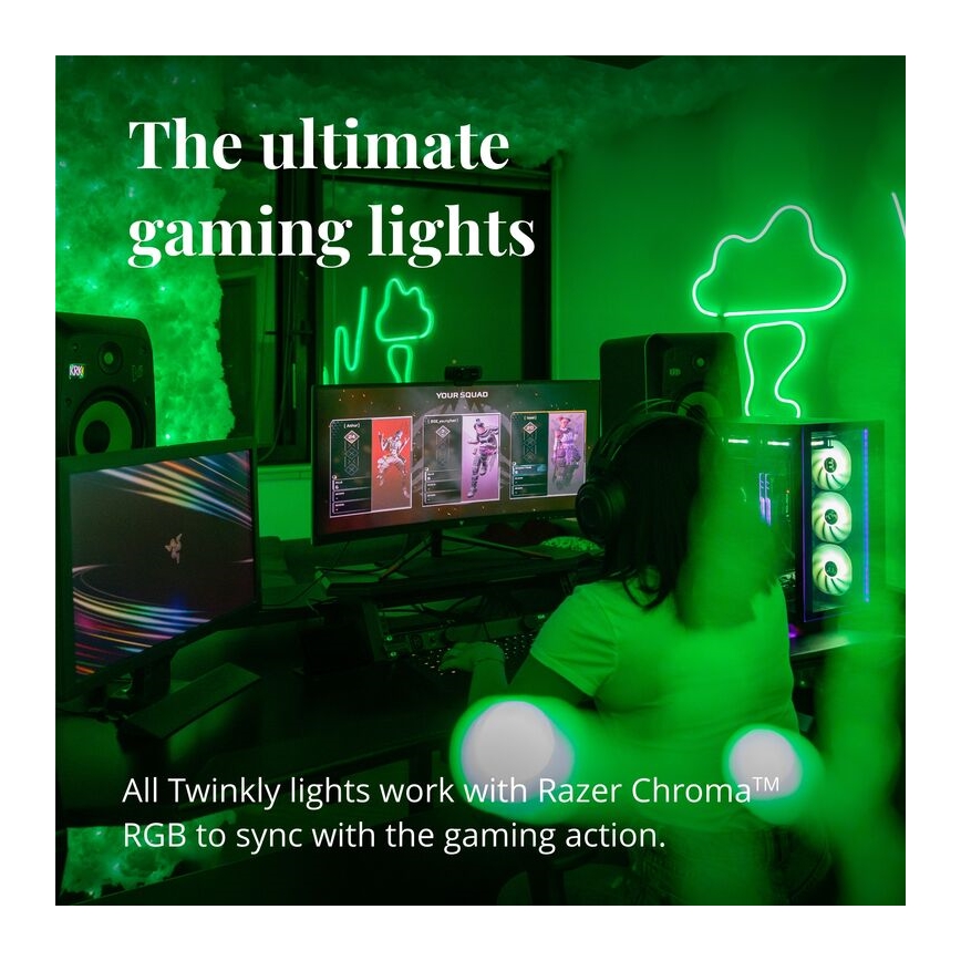 Twinkly - LED RGB Димируема лента LINE 100xLED 1,5 м Wi-Fi
