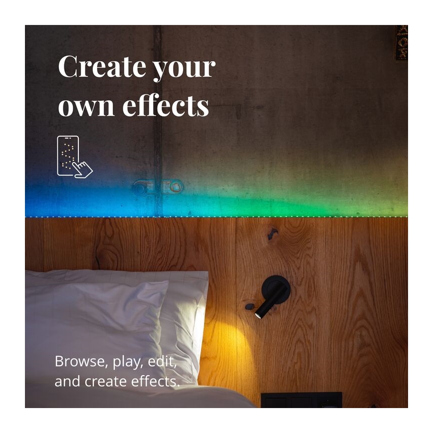 Twinkly - LED RGB Димируема лента LINE 100xLED 1,5 м Wi-Fi