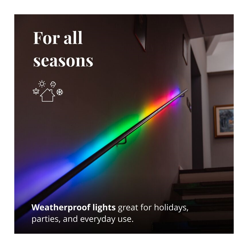 Twinkly - LED RGB Димируема лента LINE 100xLED 1,5 м Wi-Fi