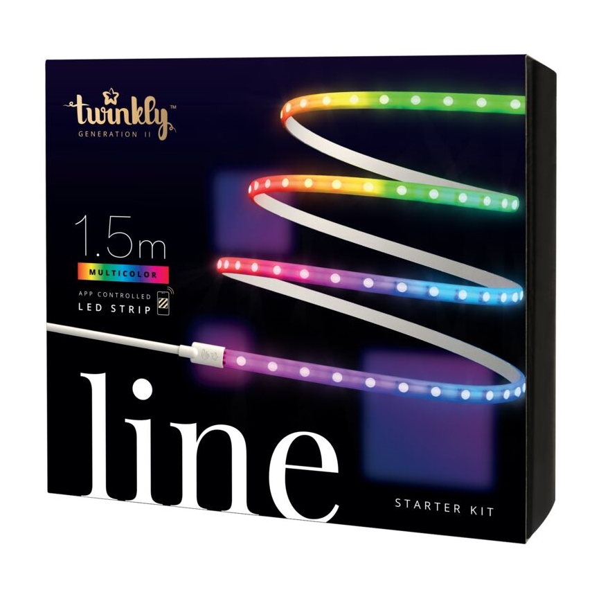 Twinkly - LED RGB Димируема лента LINE 100xLED 1,5 м Wi-Fi