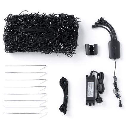 Twinkly - димируема LED RGBW външна коледна елха LIGHT TREE 1000 LED 6 м IP44 Wi‑Fi