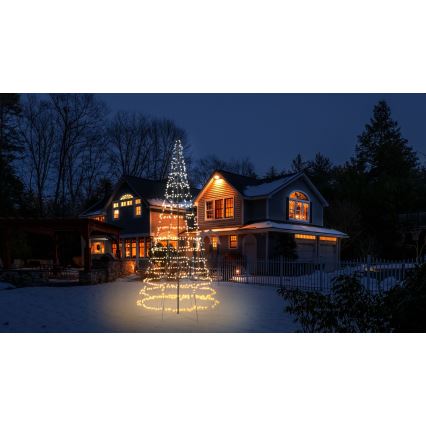Twinkly - LED RGBW Димируемо външно коледно дърво LIGHT TREE 1000xLED 6 m IP44 Wi-Fi